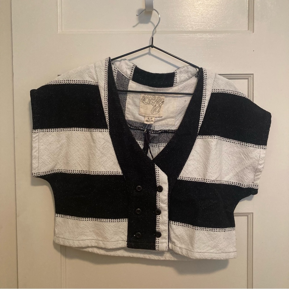 Ace&jig cardi piano NWT